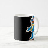 Grover Reindeer T Shirt Kaffeetasse (VorderseiteRechts)