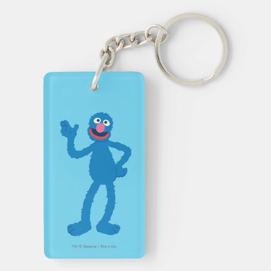 Grover Stehend Schlüsselanhänger (Rückseite)