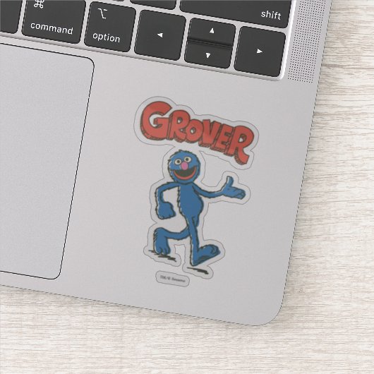 Grover Vintag Kids Aufkleber (Detail)