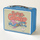Grover Vintag Kids Metall Lunch Box (Rückseite)