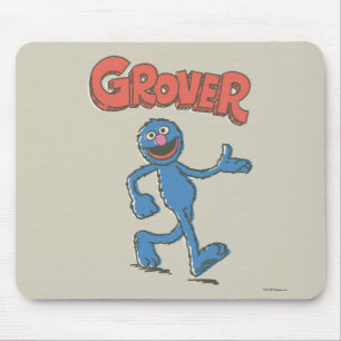 Grover Vintage Kids 2 Mousepad