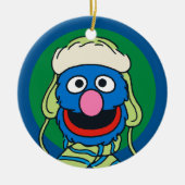 Grover Winter Hat Keramik Ornament (Vorne)