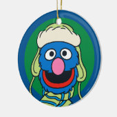 Grover Winter Hat Keramik Ornament (Links)