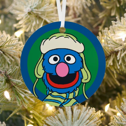 Grover Winter Hat Ornament Aus Metall (InSitu)