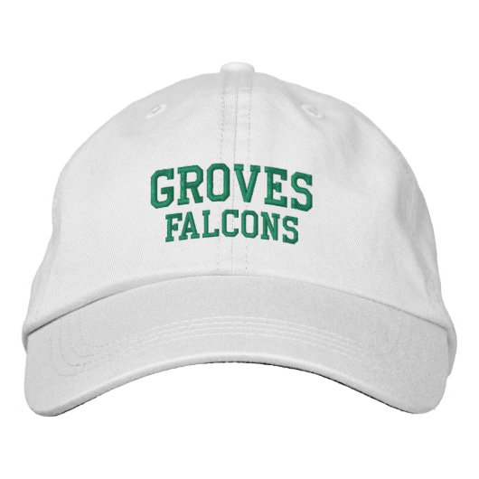 Groves High School (Michigan) bestickt Bestickte Baseballkappe (Vorderseite)