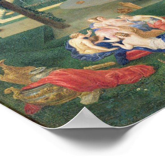 Groves of Versailles Poster (Ecke)