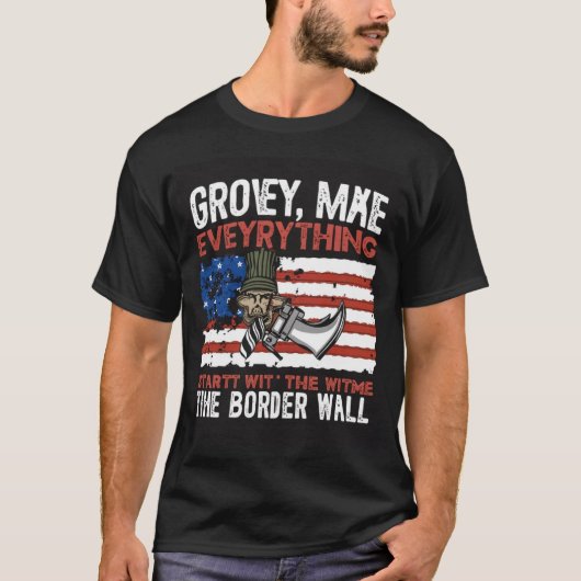 Grovy American T-Shirt (Vorderseite)