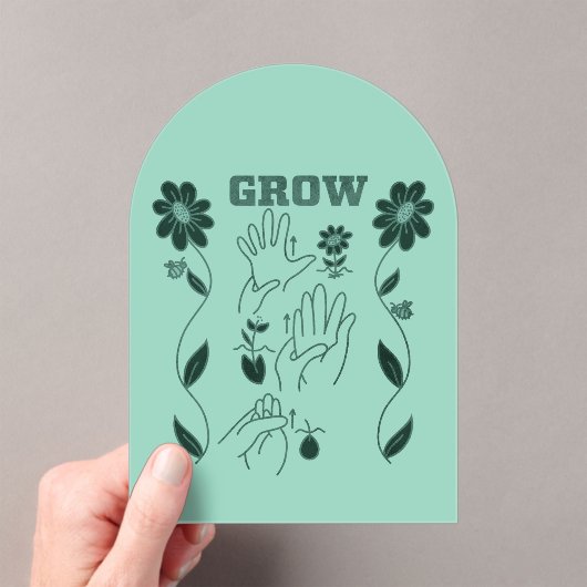 Grow - ASL-Design Acryleinladungen (Insitu (Handheld))