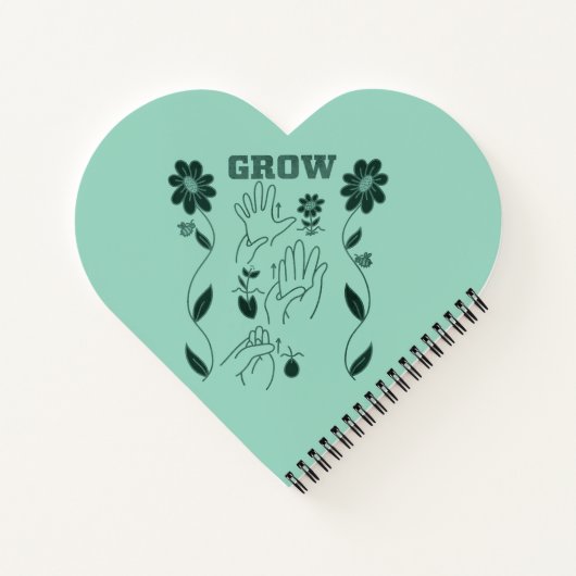 Grow - ASL Design Journal Notizblock (Rückseite)