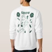 Grow - ASL-Design Sweatshirt (Rückseite)