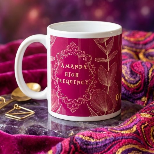 Grow At Your Own Pace Botanical High Frequency Mug Jumbo-Tasse