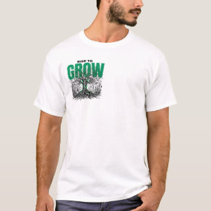 GROW Baum des Lebens   Naturgrafik    Spirituell  T-Shirt