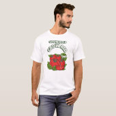 Grow Bold Grow Red Tomato Garening T-Shirt (Vorne ganz)