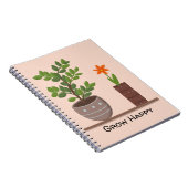 Grow Happy Pflanze Journal Notizblock (Rechte Seite)