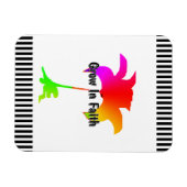 Grow In Faith Refrigerator  Magnet (Horizontal)