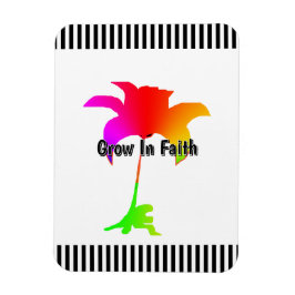 Grow In Faith Refrigerator  Magnet