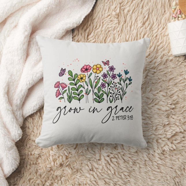 Grow in Grace Kissen (Decke)