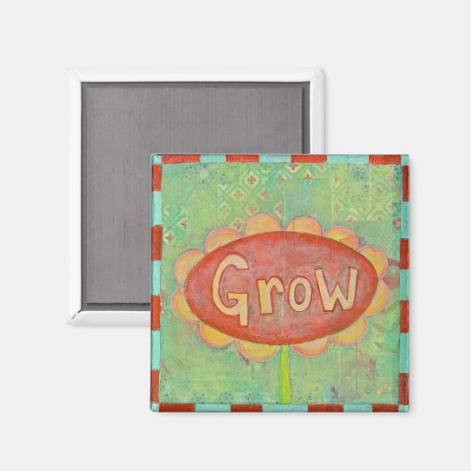 Grow Magnet (Vorderseite/Rückseite)