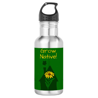 Grow Native! Edelstahlflasche