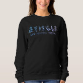 Grow Positive Thoughts Mental Health Suicide Aware Sweatshirt (Vorderseite)