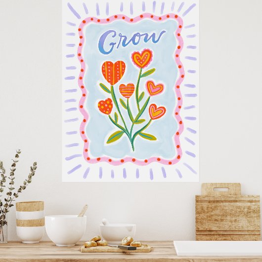 Grow Poster (Küche)
