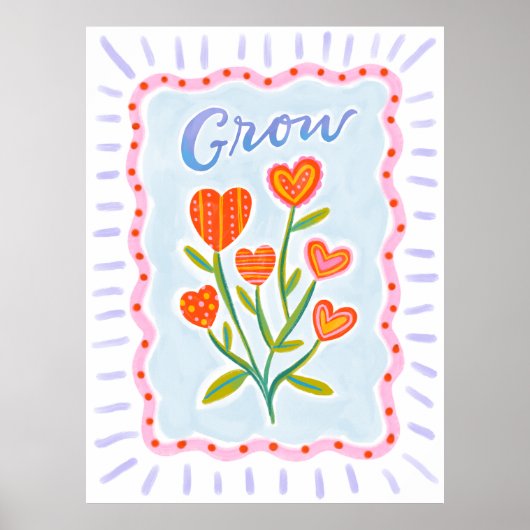 Grow Poster (Vorne)
