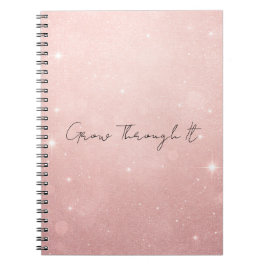 Grow Through It A Journal for Strength, Healing  Notizblock