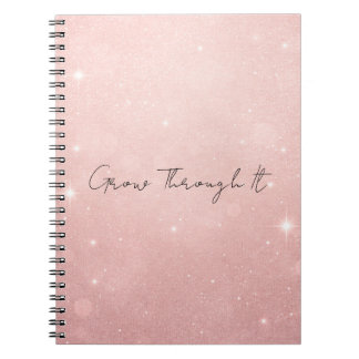 Grow Through It A Journal for Strength, Healing  Notizblock