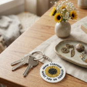 Grow through what you go through. keychain schlüsselanhänger