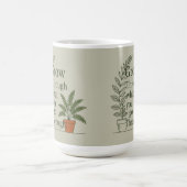 Grow through what you go through mom coffee Mug Kaffeetasse (Mittel)