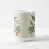 Grow through what you go through mom coffee Mug Kaffeetasse (Mittel)