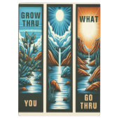 Grow Thru, was du wirklich machst Klemmbrett (Rückseite)