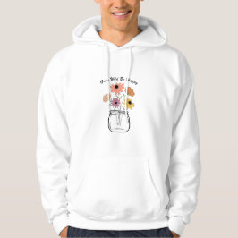 Grow Wild Be Happy: Die magische Freude der Natur  Hoodie