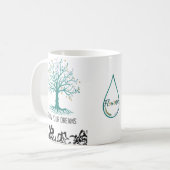 Grow Your Dreams Mug – Follow Your Dreams Inspirat Kaffeetasse (Vorderseite Links)