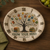 Grow Your Mind Book Reading Teacher Gift Pappteller