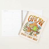"Grow your own way" | Frosch und Pilze vermitteln Planer (Anzeige)
