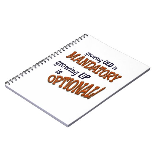 Growin Alt! Notizblock (Linke Seite)