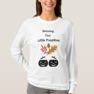 Growing 2 Little Pumpkins - Zwei Mamas bis zum Her T-Shirt