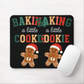 Growing A Little Cookie Maternity Xmas Funny Baby Mousepad (Mit Mouse)