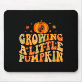 Growing A Little Pumpkin Fall Autumn Pregnancy Tha Mousepad (Vorne)