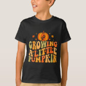 Growing A Little Pumpkin Fall Autumn Pregnancy Tha T-Shirt (Vorderseite)