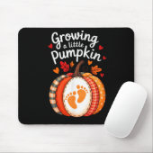 Growing A Little Pumpkin Maternity Pregnancy Thank Mousepad (Mit Mouse)