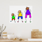 Growing Boys Poster (Küche)