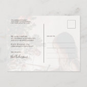 Growing Family Children Foto frohe Weihnachten Postkarte (Rückseite)