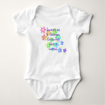 "Growing like a weed" Funny Rainbow Baby Bodysuit