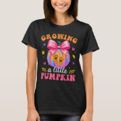Growing Little A Pumpkin Mommy To Be Pregnancy Tha T-Shirt (Vorderseite)