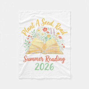 Growing Minds Sommerlektüre 2026 Pflanze einen Sam Fleecedecke