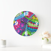 Growing Season Clock Große Wanduhr (Zuhause)