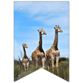 Growing Tall Safari Banner (Erste Fahne)