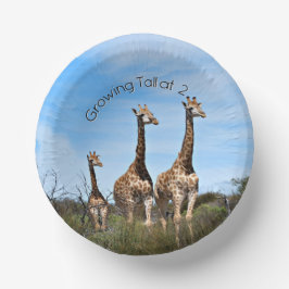 Growing Tall Safari Bowlful Pappteller